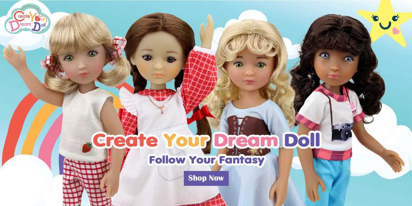 Collectible Dolls - Create Your Dream Doll series